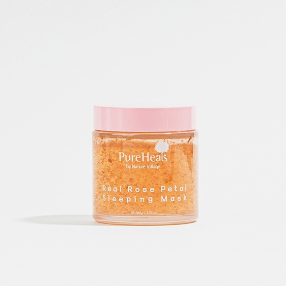 NEW Pure Heals Rose Petal Sleeping Mask - Picture 1 of 5